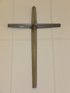 Aluminium.  Made by apprentices of Belmont House Works Training Centre.  C. 1972.